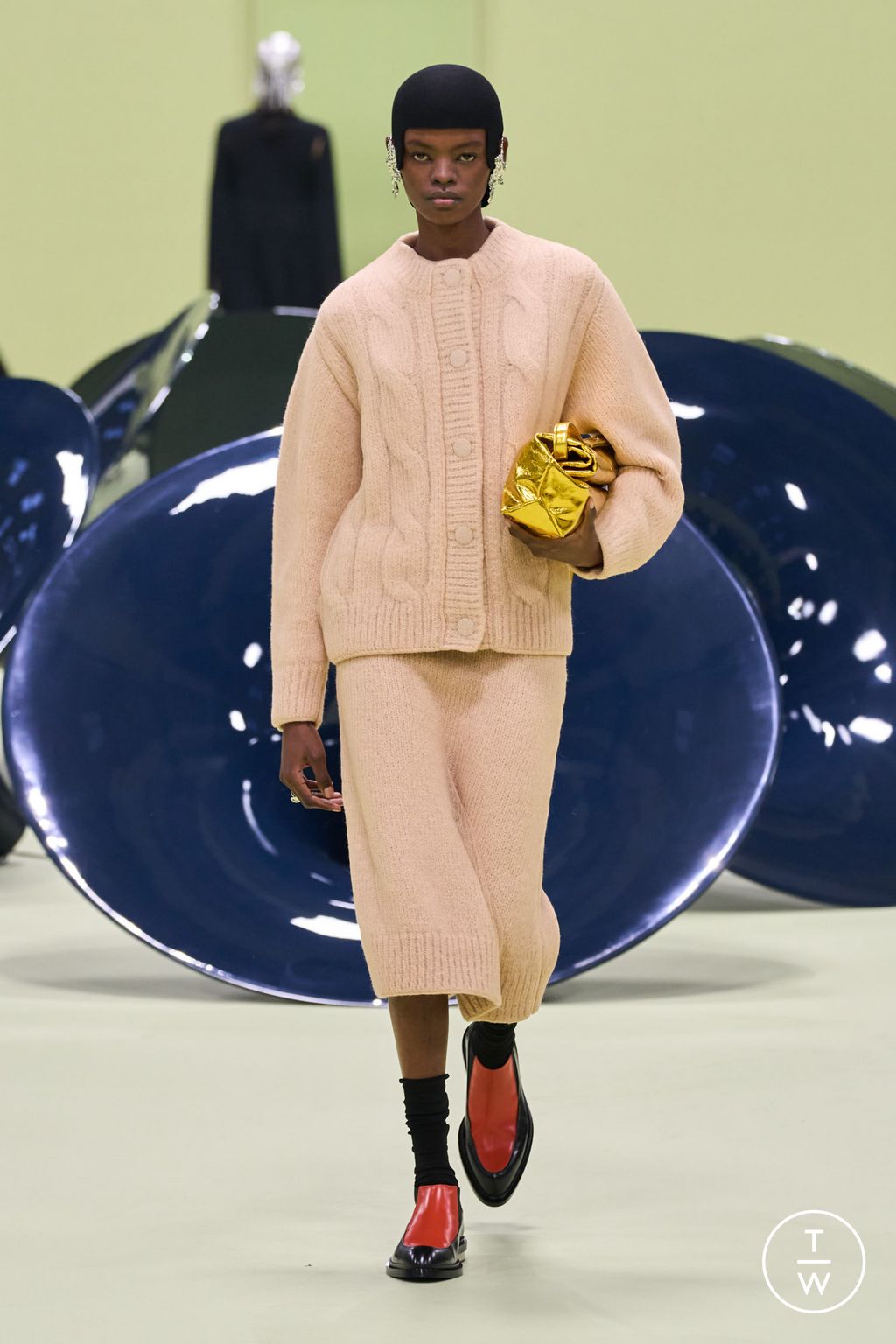 Fashion Week Milan Fall/Winter 2024 look 66 from the Jil Sander collection womenswear