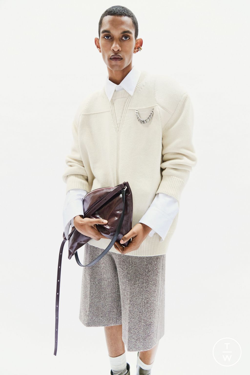 Fashion Week Milan Pre-Fall 2024 look 14 from the Jil Sander collection menswear