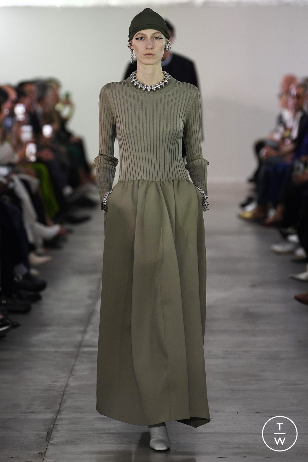 Fashion Week Milan Spring/Summer 2024 look 1 from the Jil Sander collection womenswear