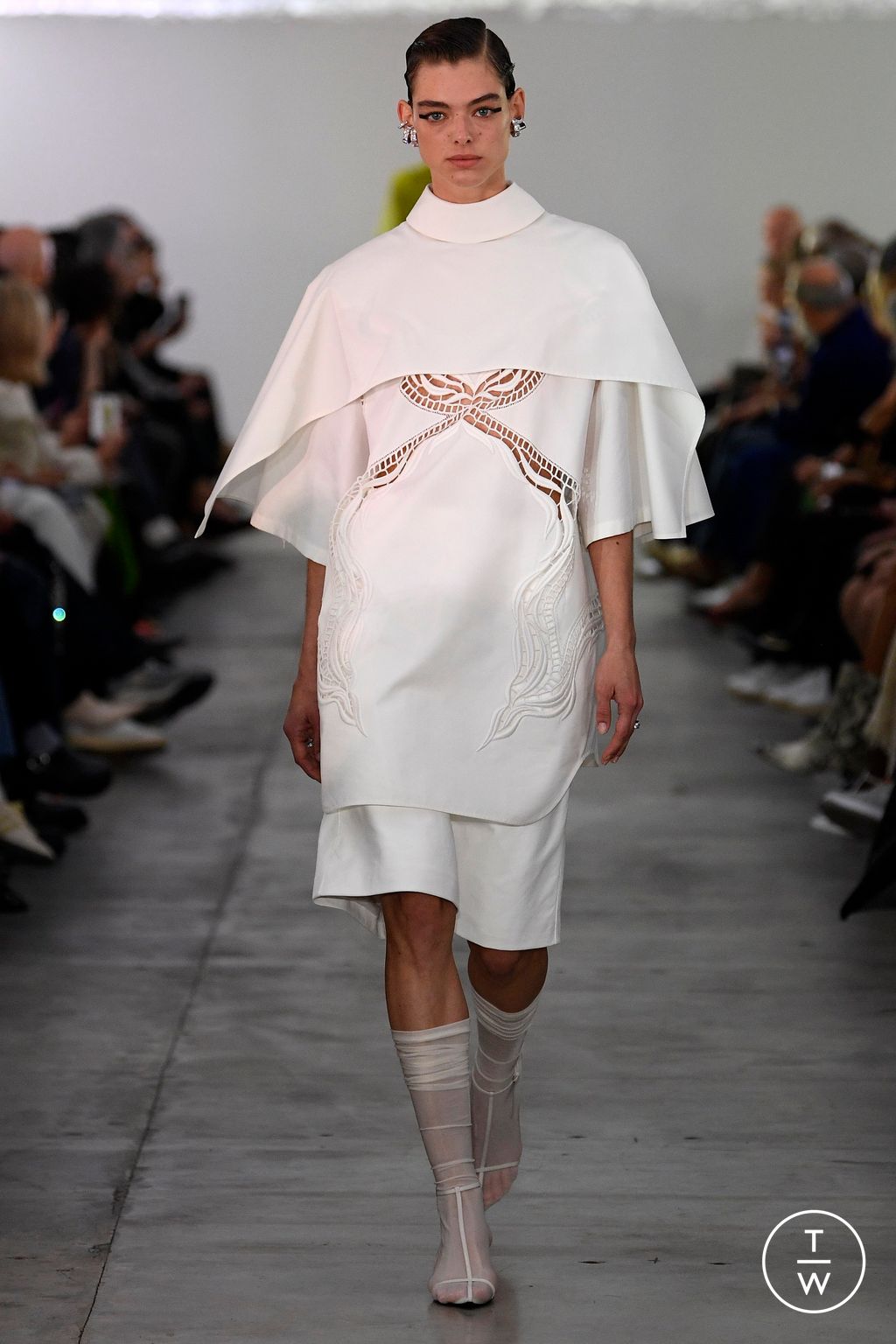 Fashion Week Milan Spring/Summer 2024 look 54 from the Jil Sander collection womenswear