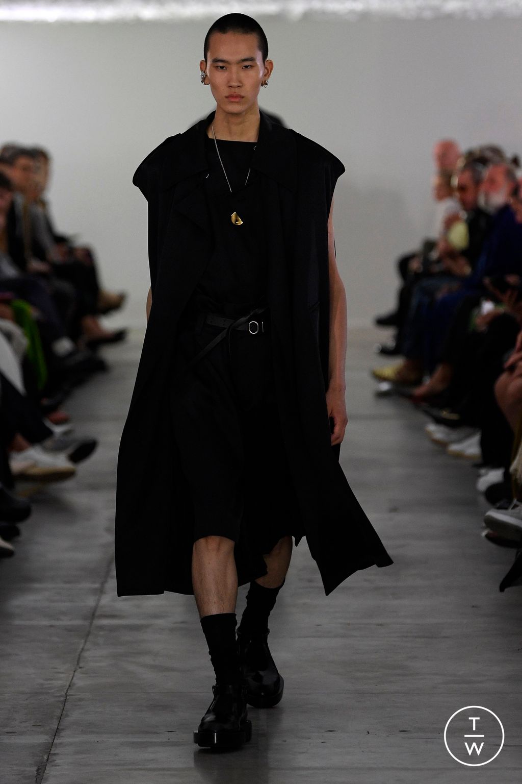 Fashion Week Milan Spring/Summer 2024 look 62 from the Jil Sander collection womenswear