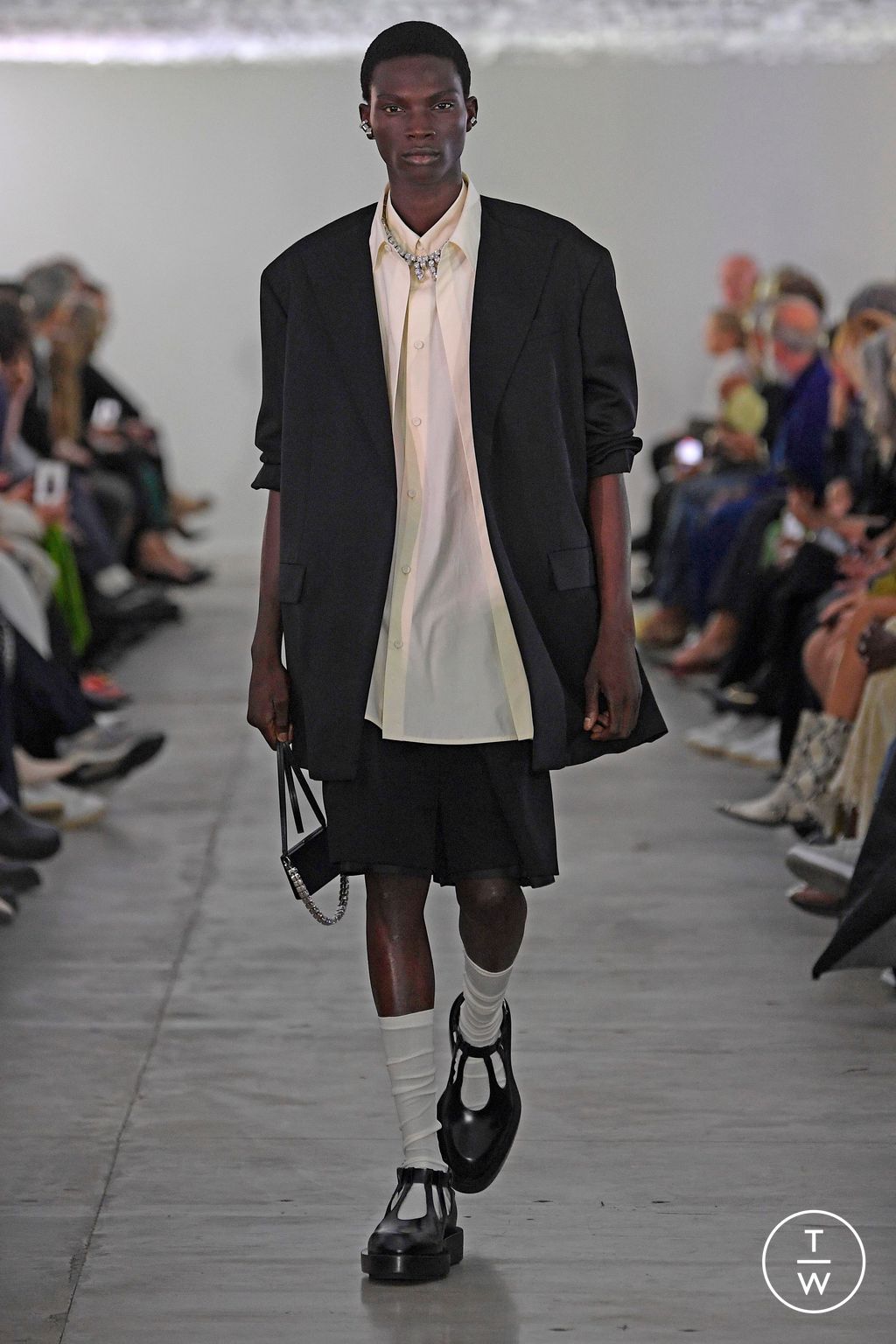 Fashion Week Milan Spring/Summer 2024 look 65 from the Jil Sander collection 女装