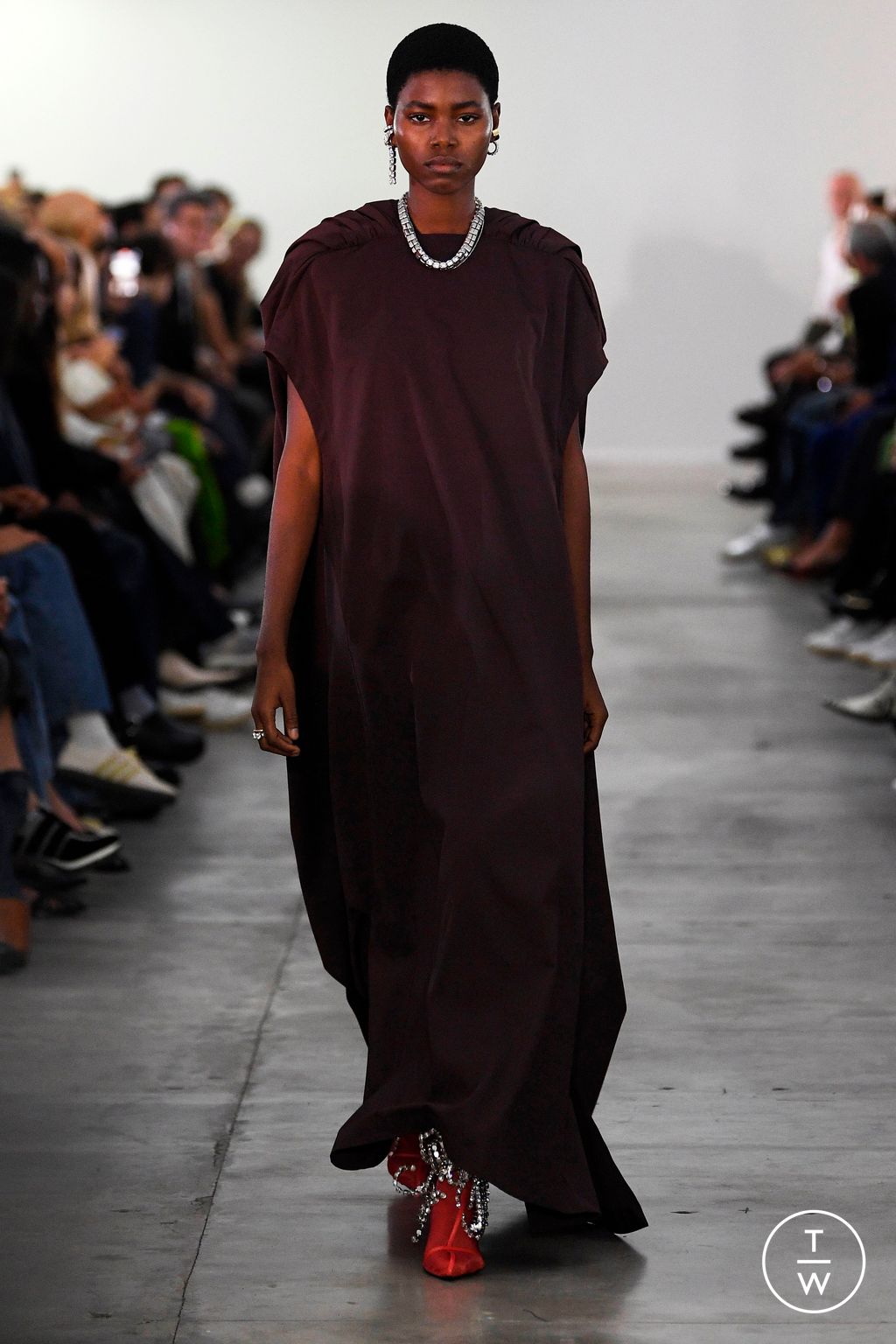 Fashion Week Milan Spring/Summer 2024 look 70 from the Jil Sander collection womenswear