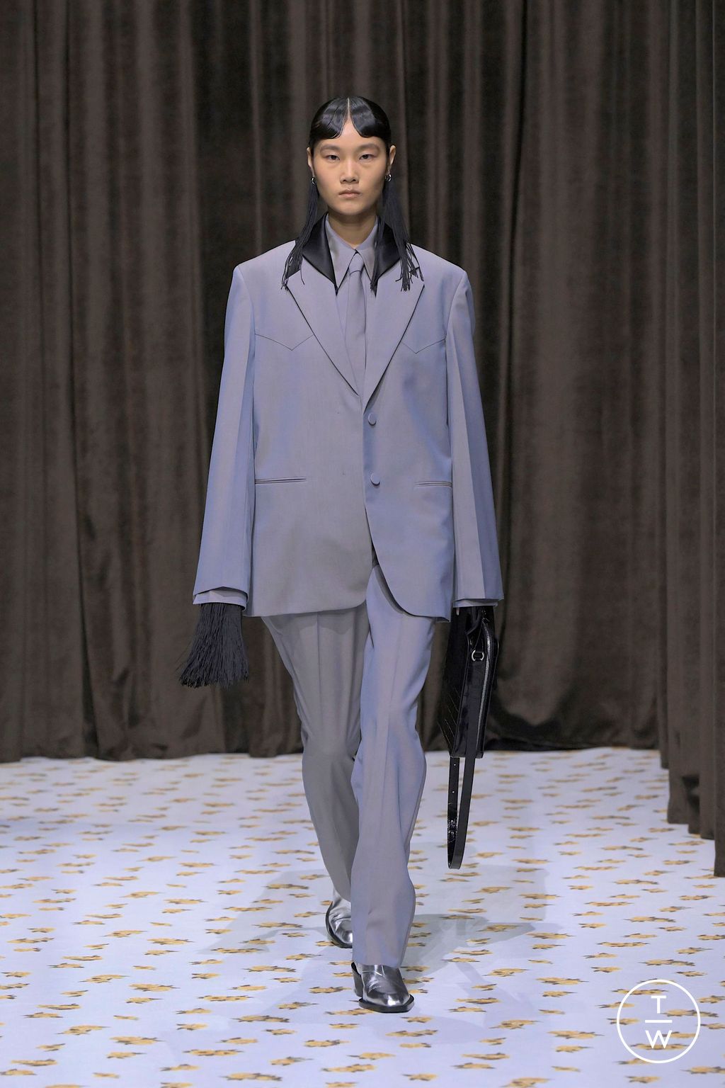 Fashion Week Milan Spring-Summer 2025 look 7 from the Jil Sander collection womenswear