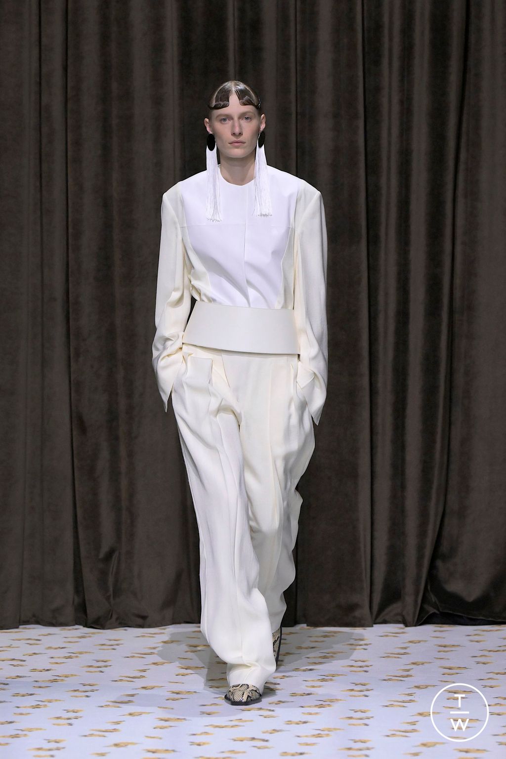 Fashion Week Milan Spring/Summer 2025 look 20 de la collection Jil Sander womenswear