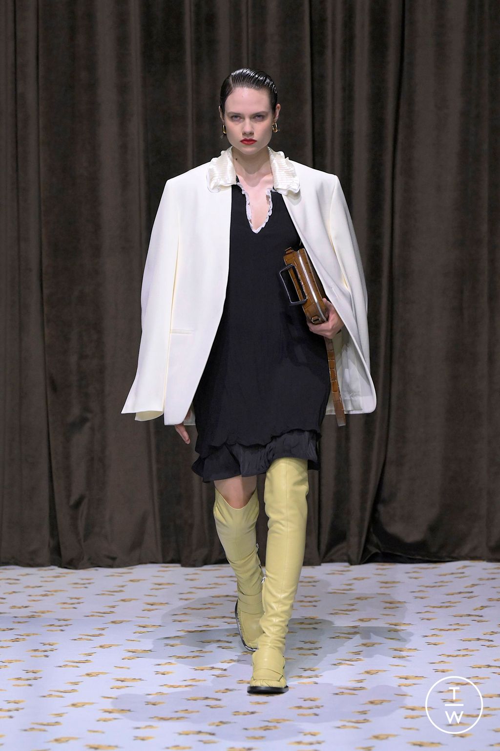 Fashion Week Milan Spring/Summer 2025 look 27 de la collection Jil Sander womenswear
