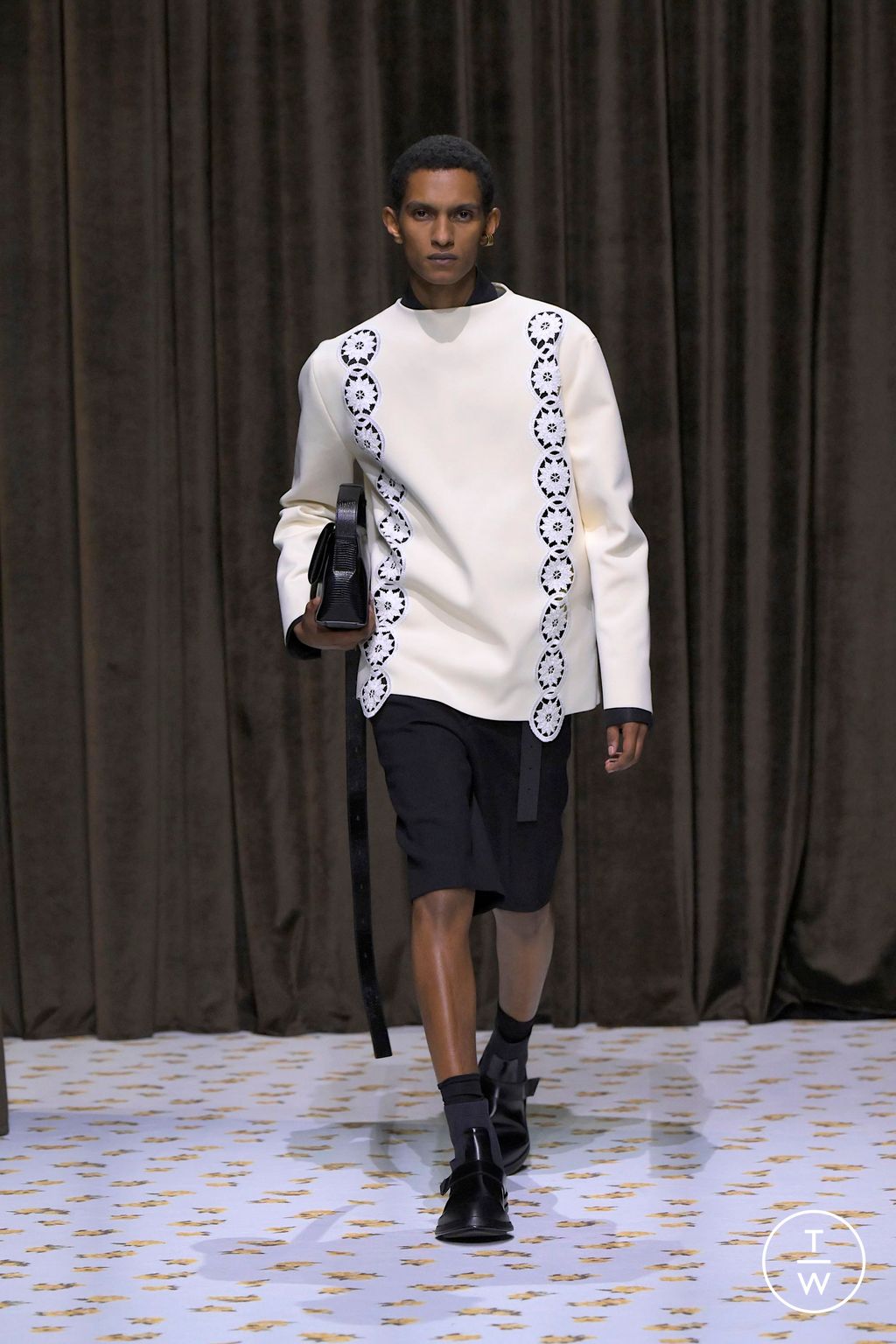 Fashion Week Milan Spring/Summer 2025 look 44 from the Jil Sander collection 女装