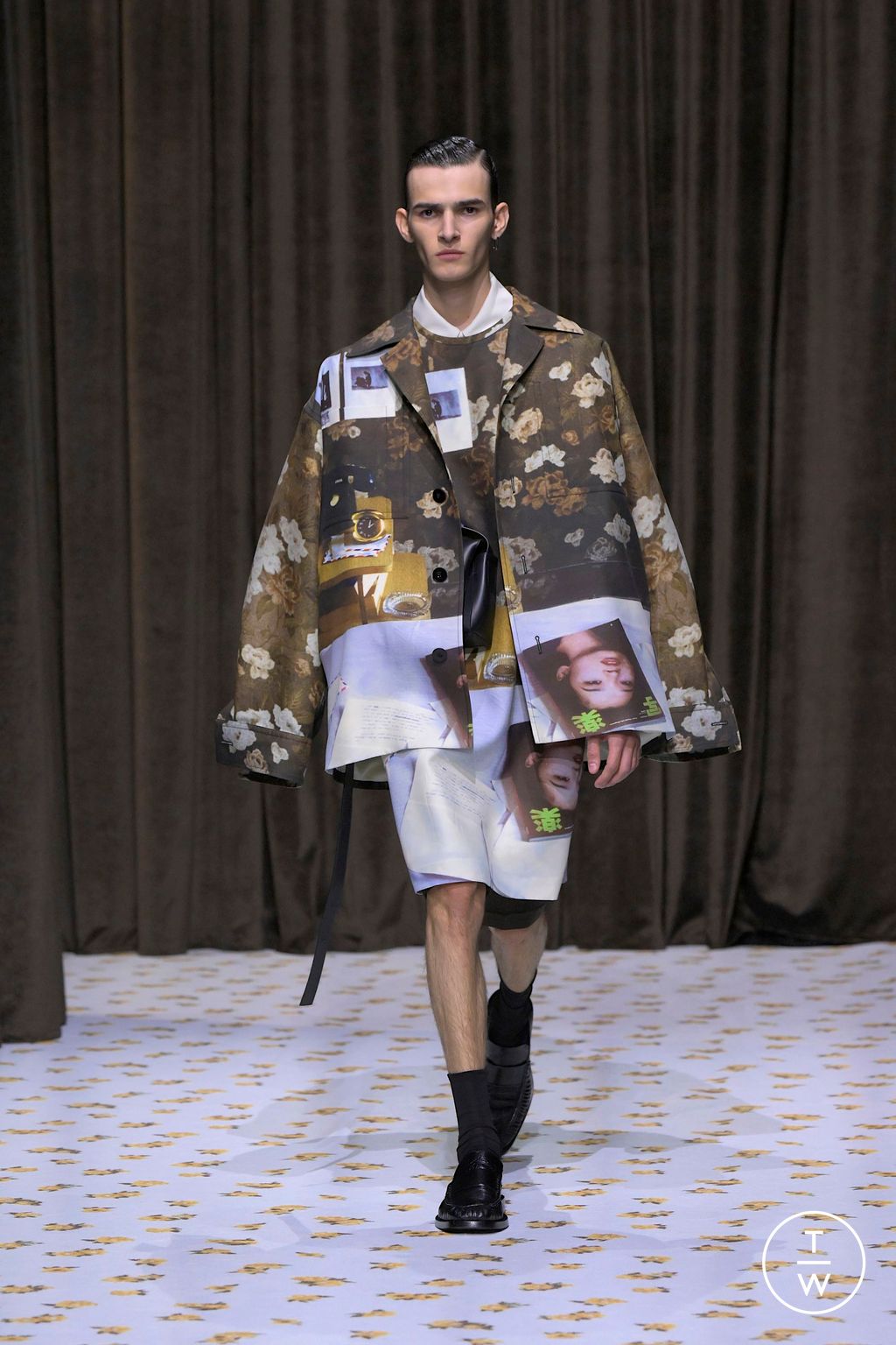 Fashion Week Milan Spring/Summer 2025 look 59 from the Jil Sander collection 女装