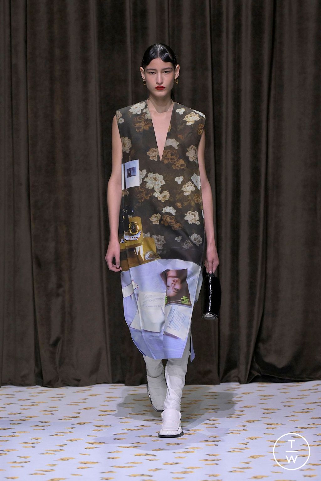 Fashion Week Milan Spring/Summer 2025 look 60 de la collection Jil Sander womenswear