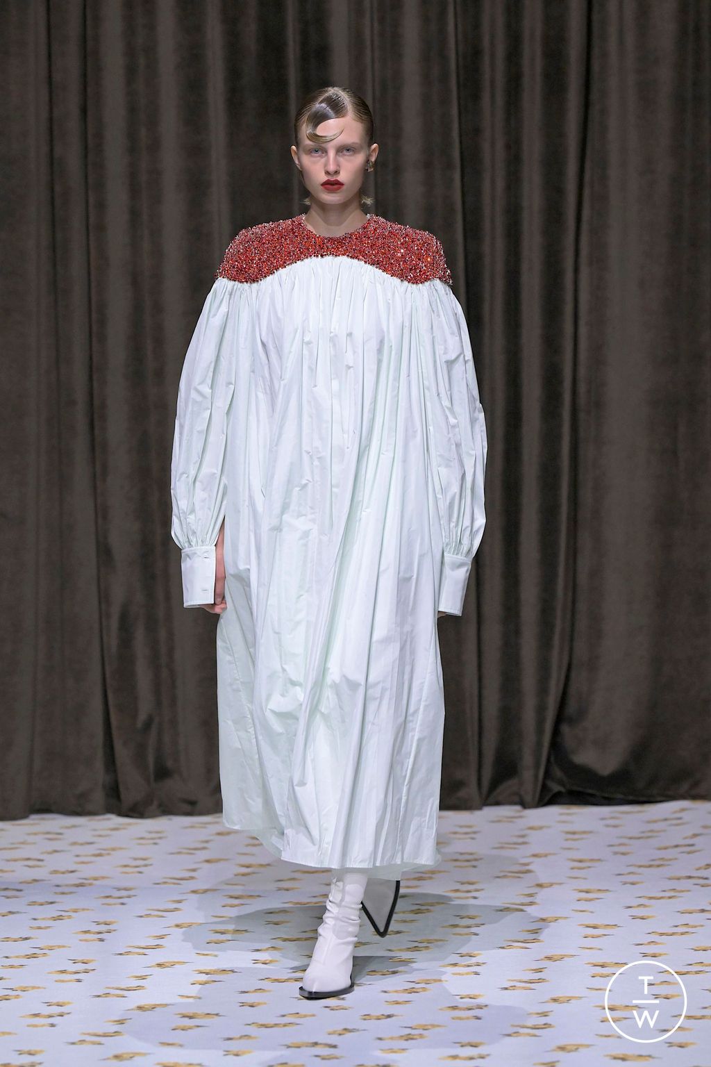Fashion Week Milan Spring/Summer 2025 look 62 de la collection Jil Sander womenswear