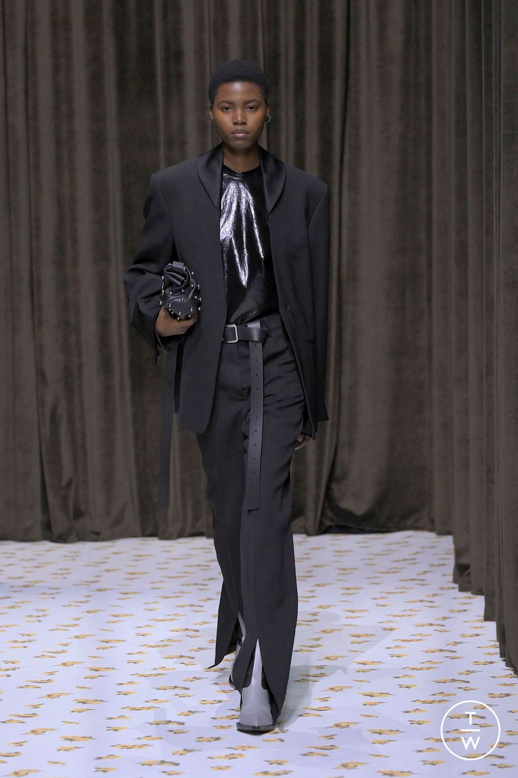 Fashion Week Milan Spring-Summer 2025 look 66 from the Jil Sander collection womenswear
