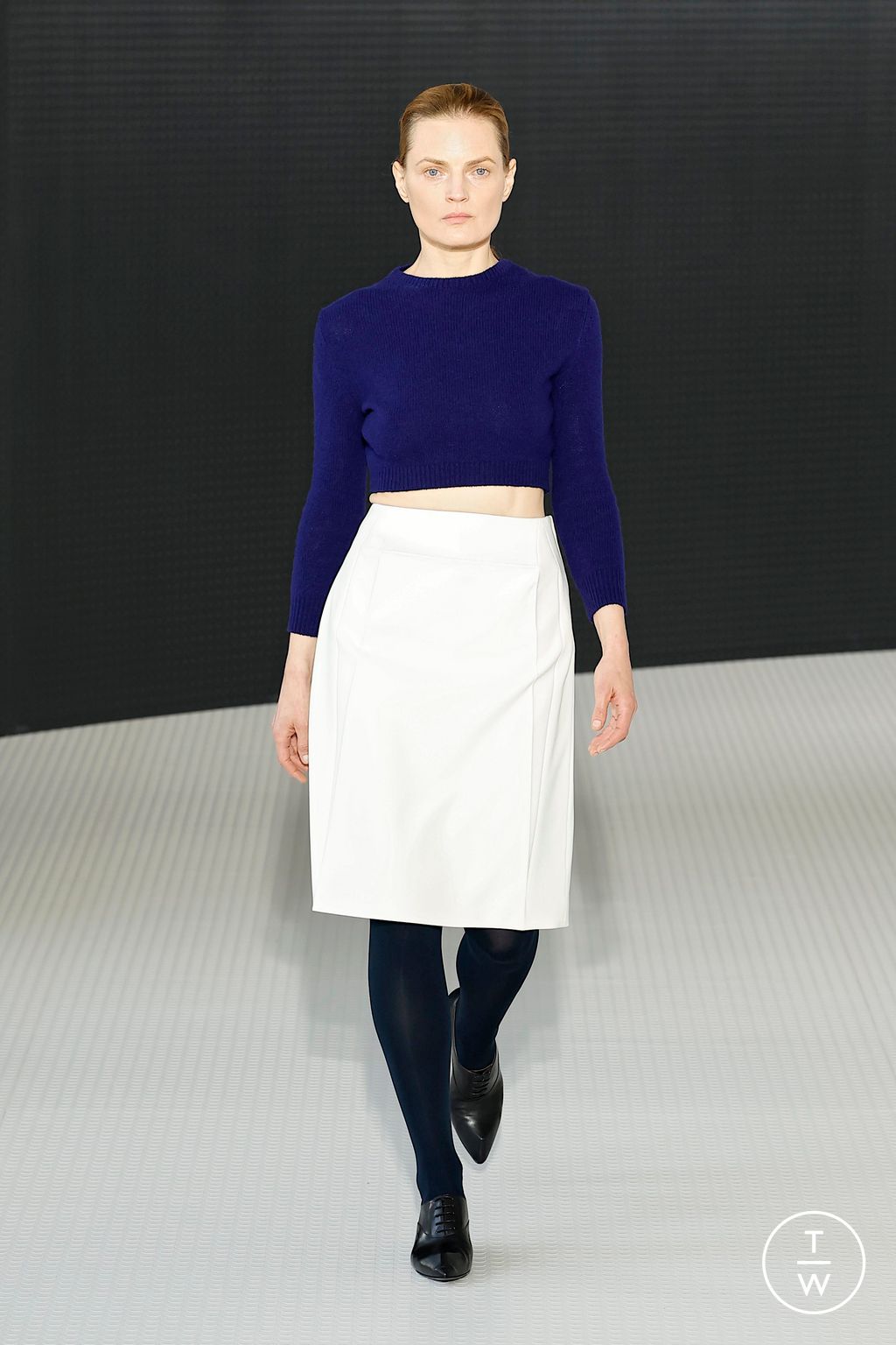 Fashion Week Milan Spring/Summer 2026 look 1 de la collection Jil Sander womenswear
