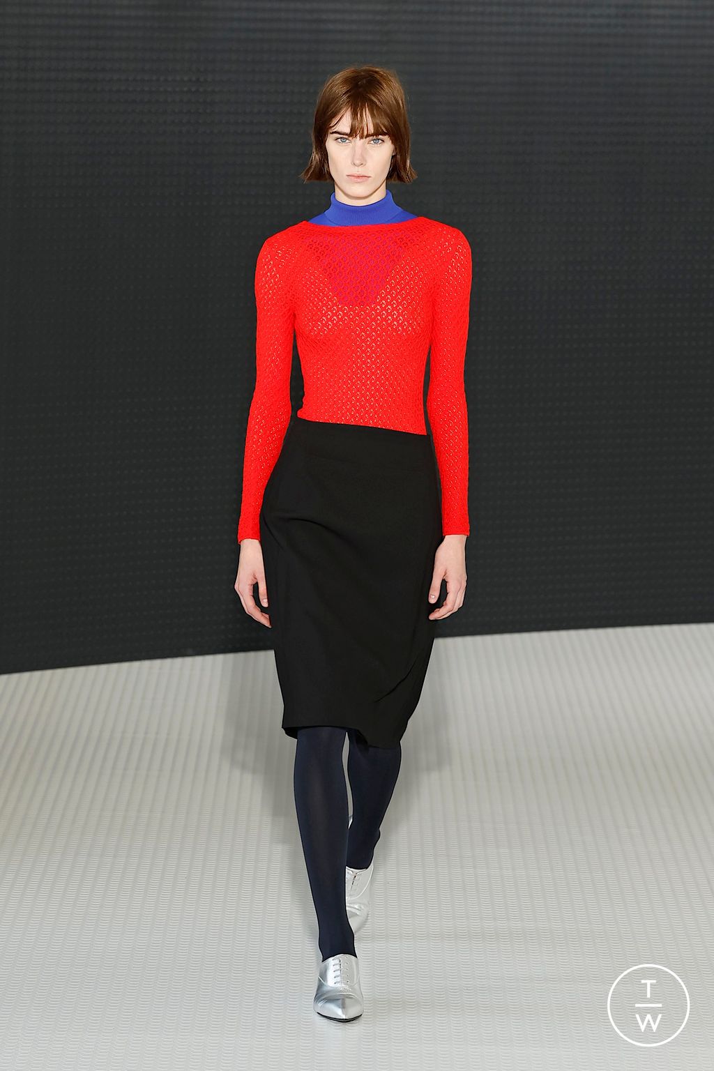 Fashion Week Milan Spring/Summer 2026 look 2 from the Jil Sander collection womenswear