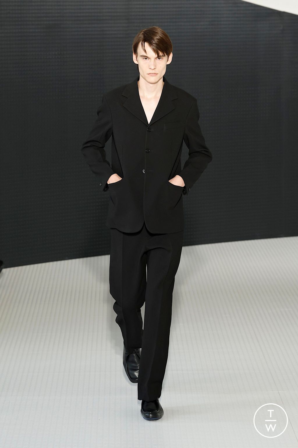 Fashion Week Milan Spring/Summer 2026 look 5 from the Jil Sander collection womenswear