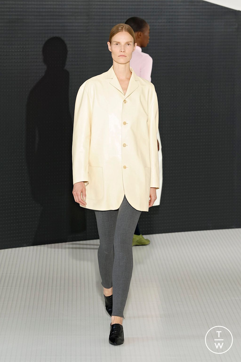 Fashion Week Milan Spring/Summer 2026 look 10 from the Jil Sander collection womenswear