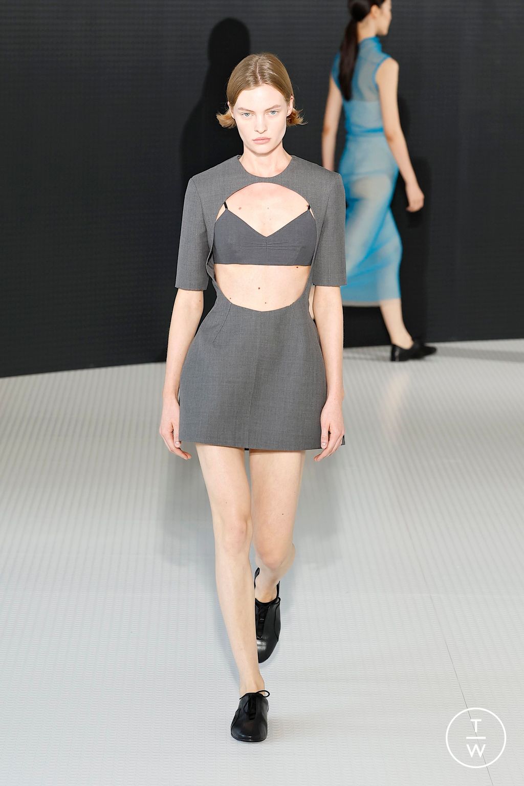 Fashion Week Milan Spring/Summer 2026 look 44 from the Jil Sander collection womenswear