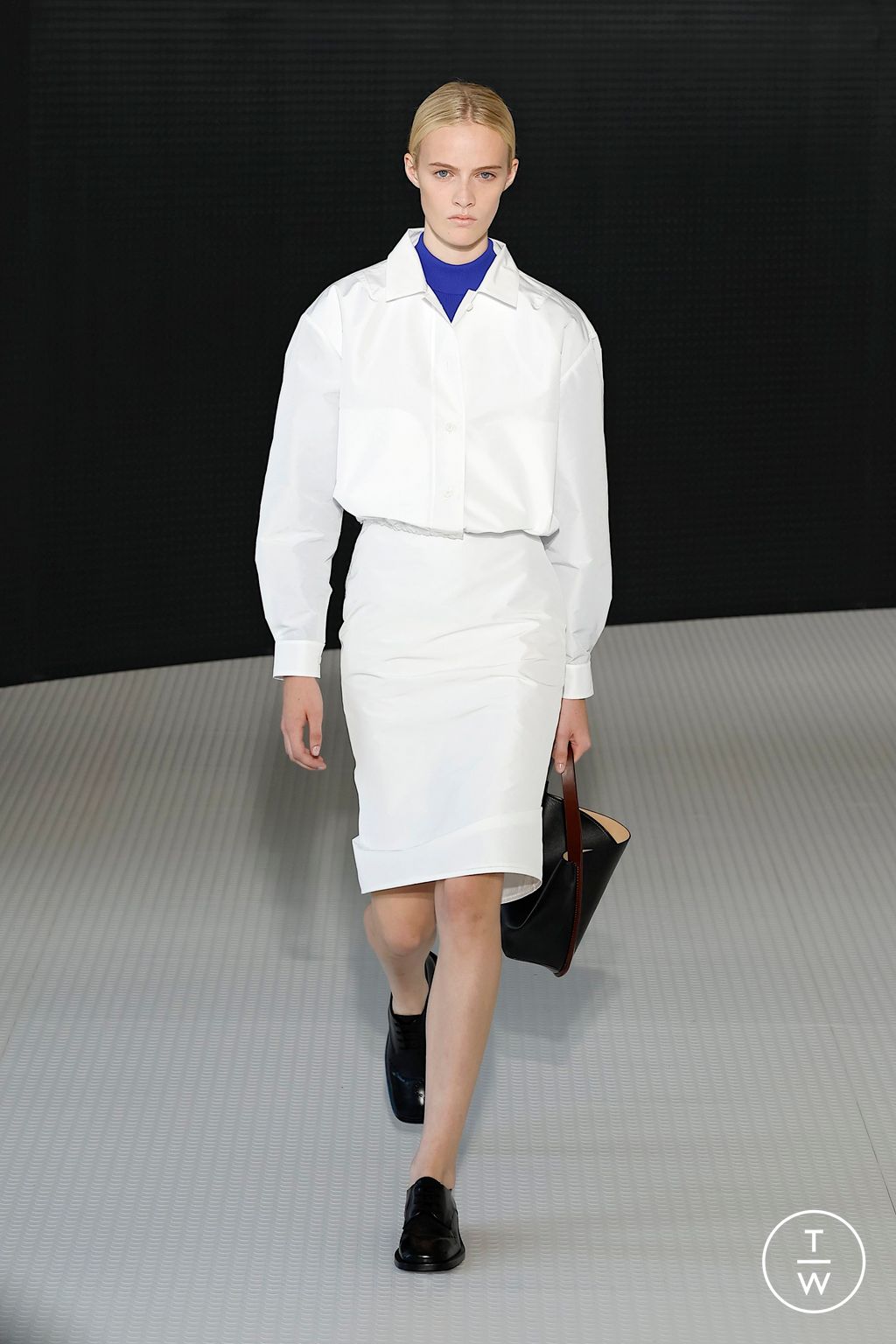 Fashion Week Milan Spring/Summer 2026 look 46 from the Jil Sander collection womenswear