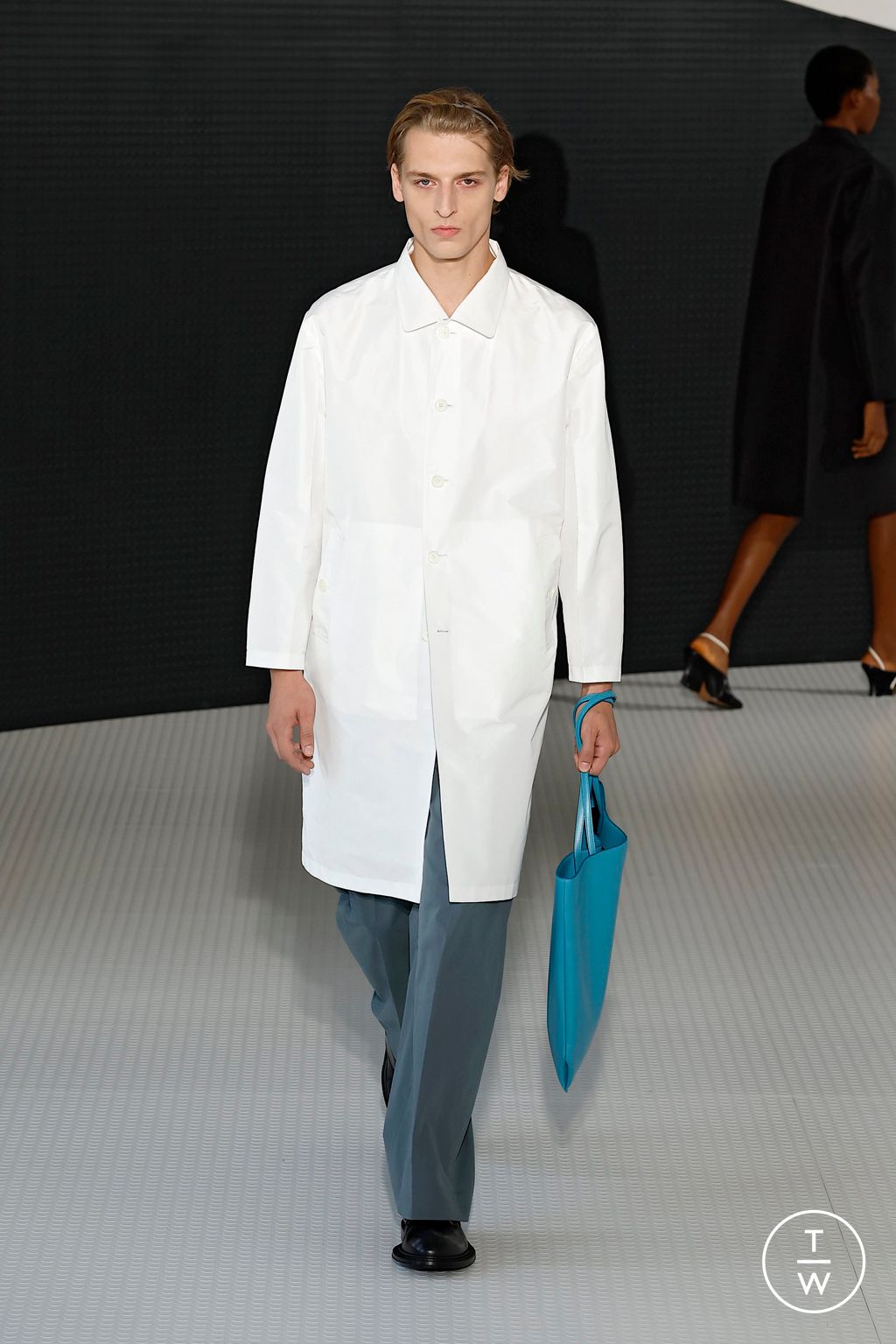 Fashion Week Milan Spring/Summer 2026 look 48 from the Jil Sander collection womenswear