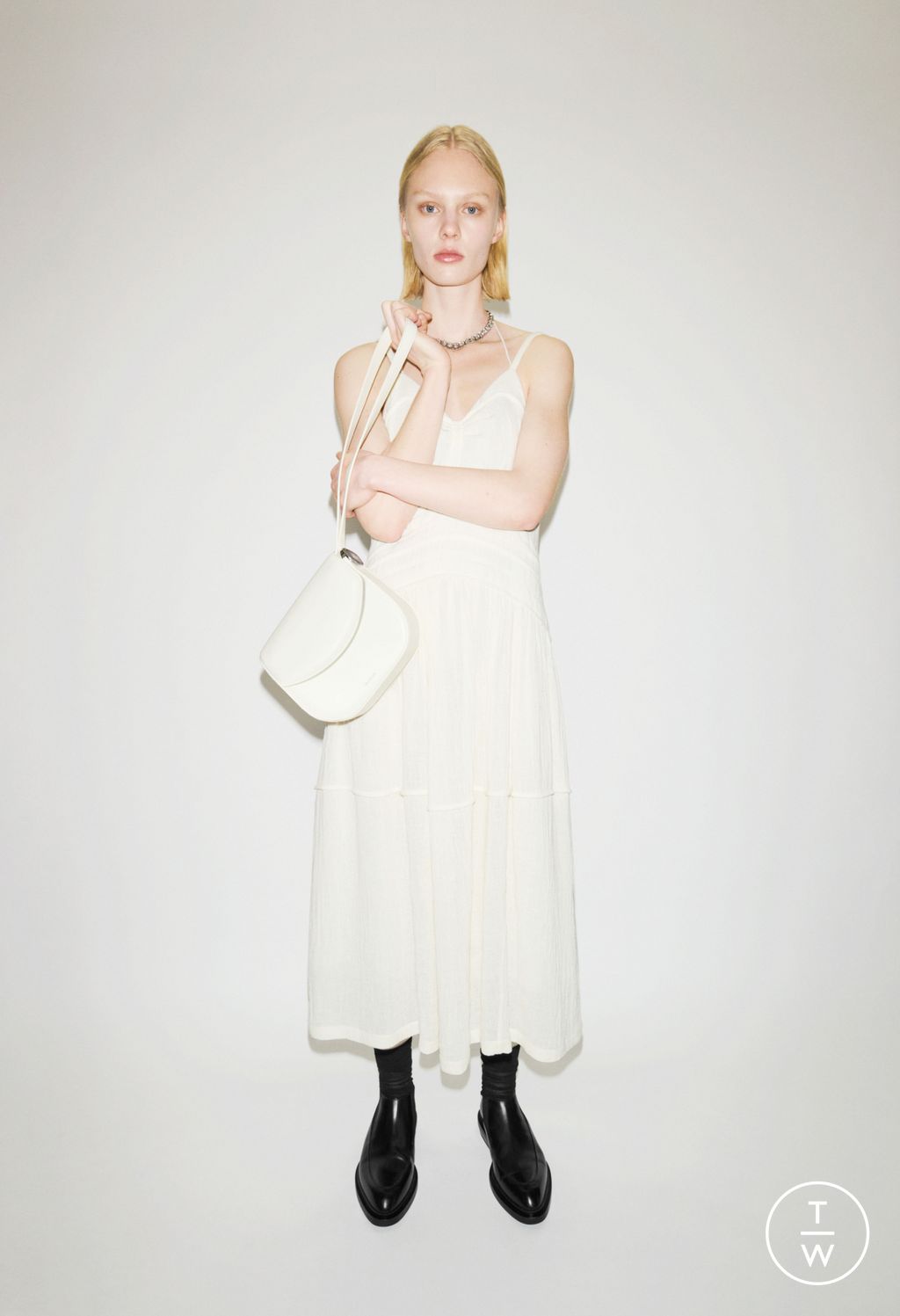 Fashion Week Milan Pre-Fall 2024 look 14 from the Jil Sander collection 女装