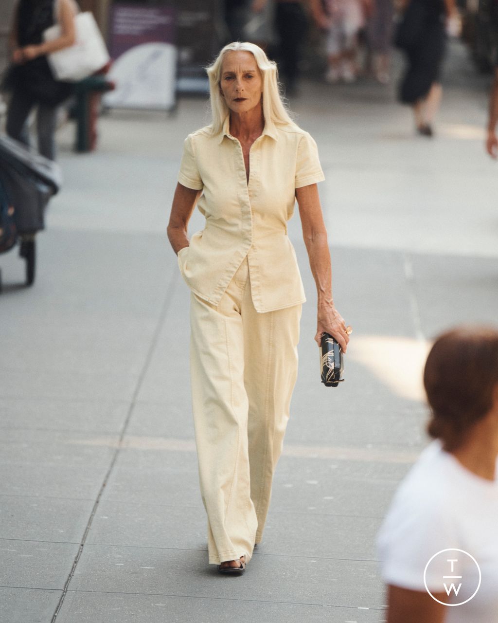 Fashion Week New York Spring/Summer 2024 look 12 from the Rachel Comey collection womenswear