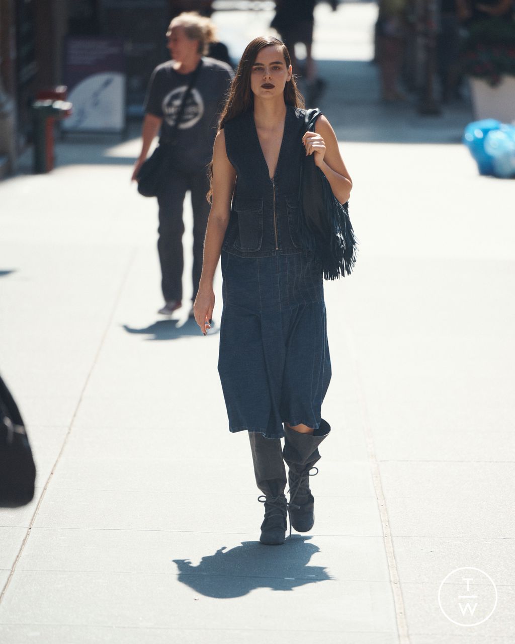 Fashion Week New York Spring/Summer 2024 look 15 from the Rachel Comey collection womenswear