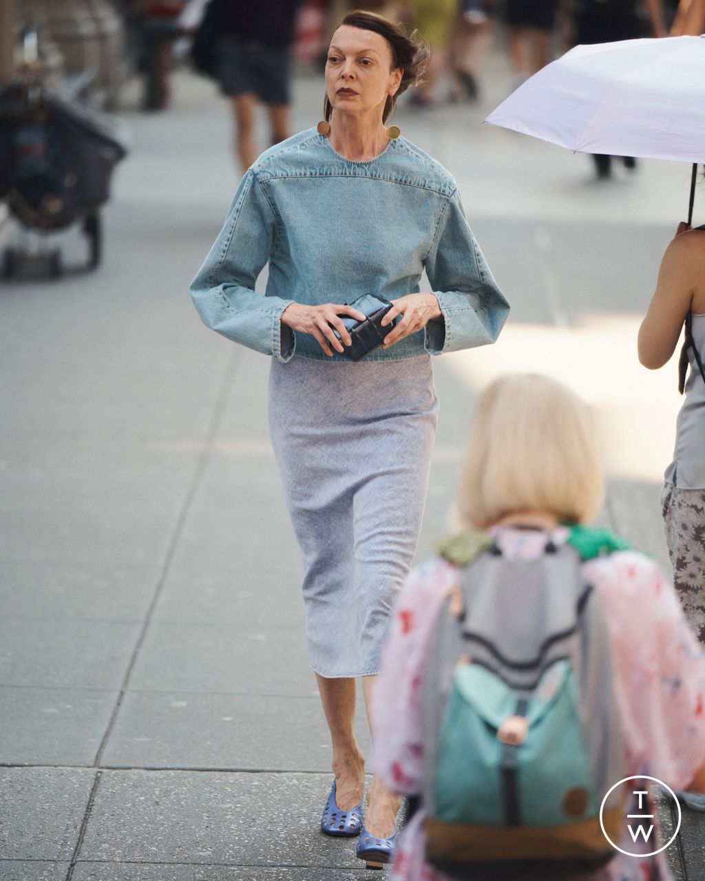Fashion Week New York Spring/Summer 2024 look 17 from the Rachel Comey collection womenswear