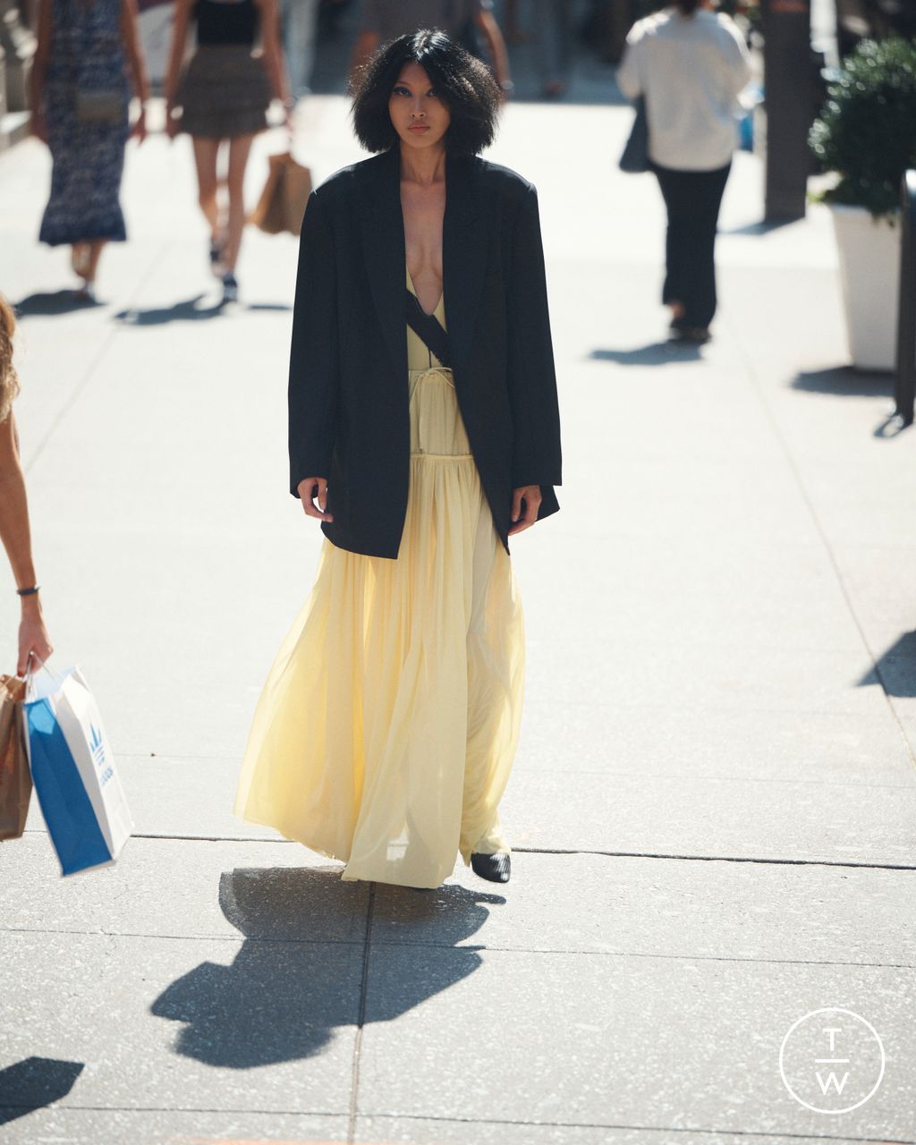Fashion Week New York Spring/Summer 2024 look 2 de la collection Rachel Comey womenswear
