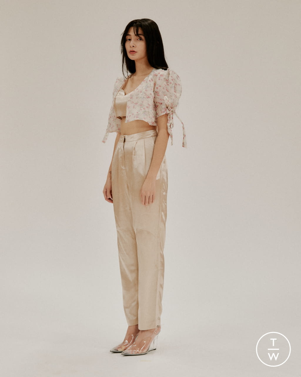 Fashion Week Paris Spring/Summer 2021 look 13 from the Jonathan Liang collection womenswear