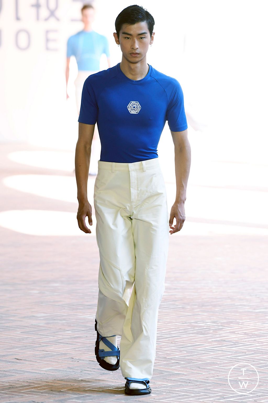 Fashion Week Milan Spring/Summer 2023 look 23 from the JOEONE collection menswear