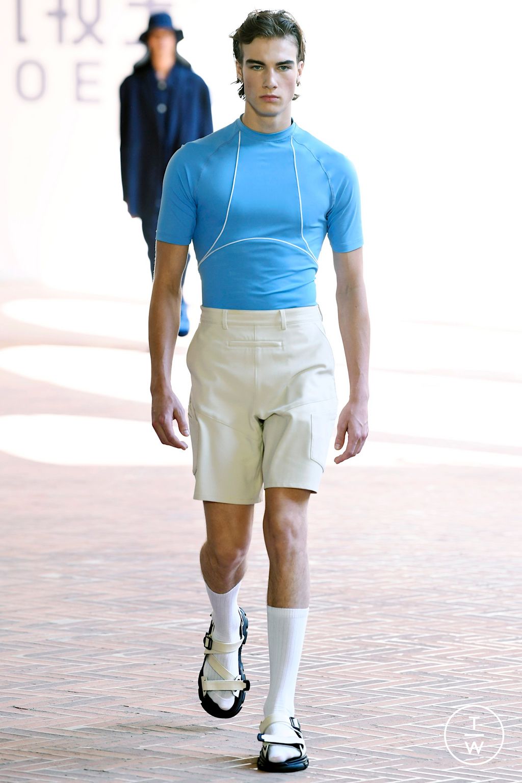Fashion Week Milan Spring/Summer 2023 look 24 from the JOEONE collection menswear