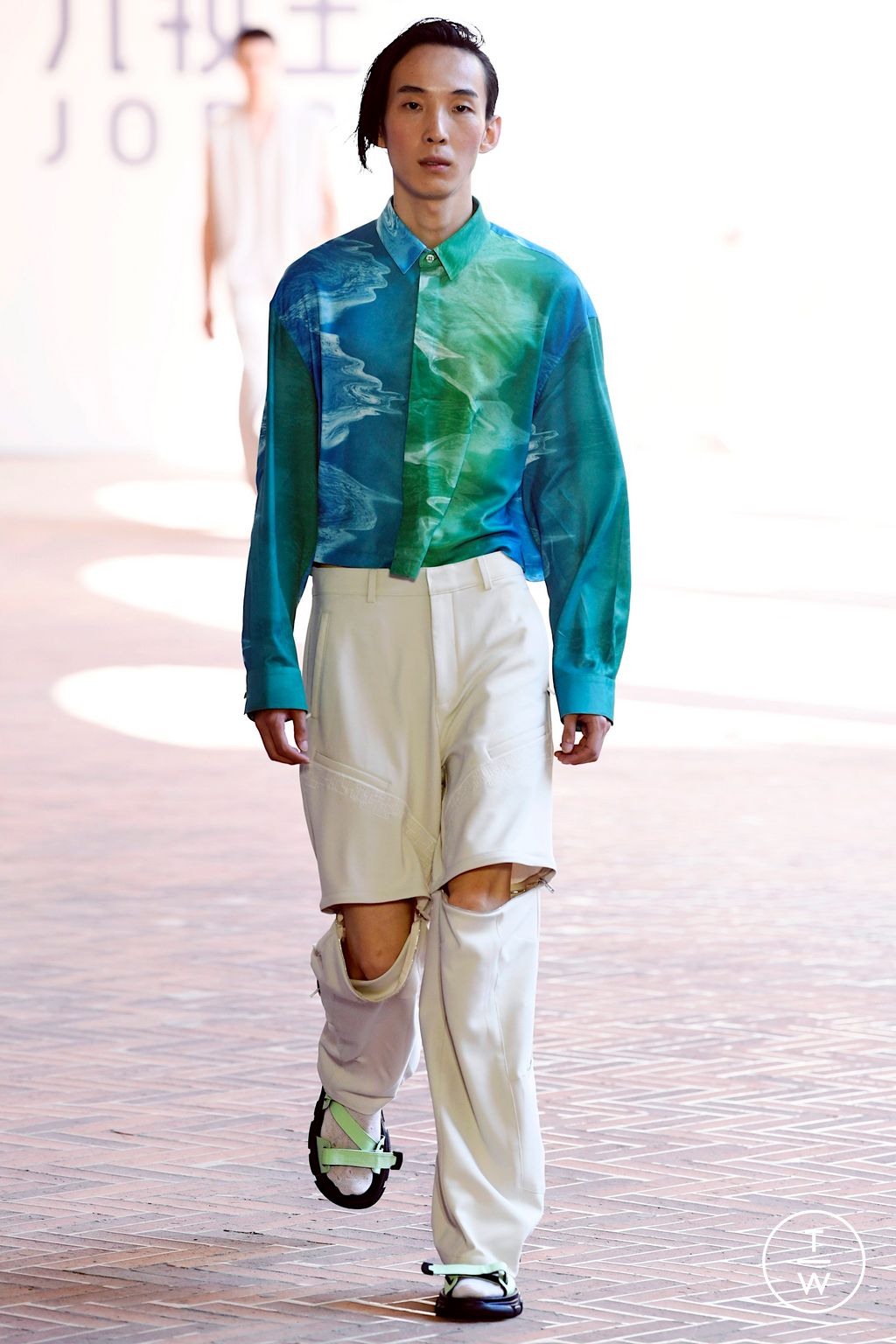 Fashion Week Milan Spring/Summer 2023 look 28 from the JOEONE collection menswear