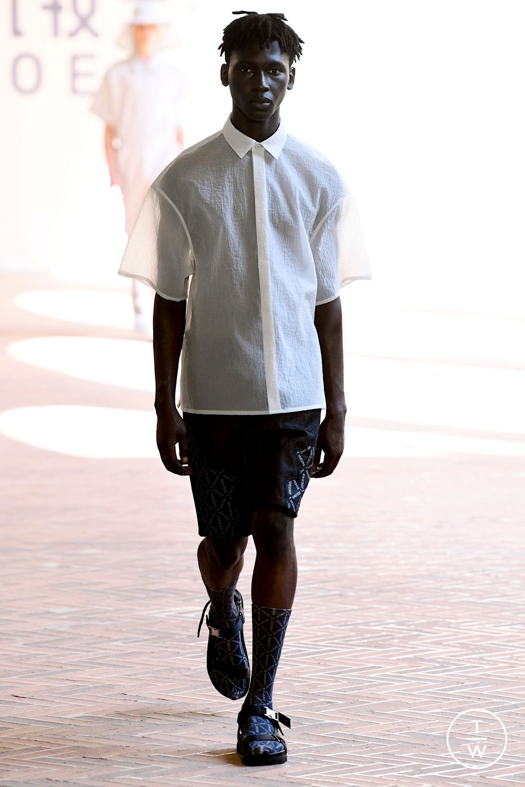Fashion Week Milan Spring/Summer 2023 look 38 from the JOEONE collection menswear