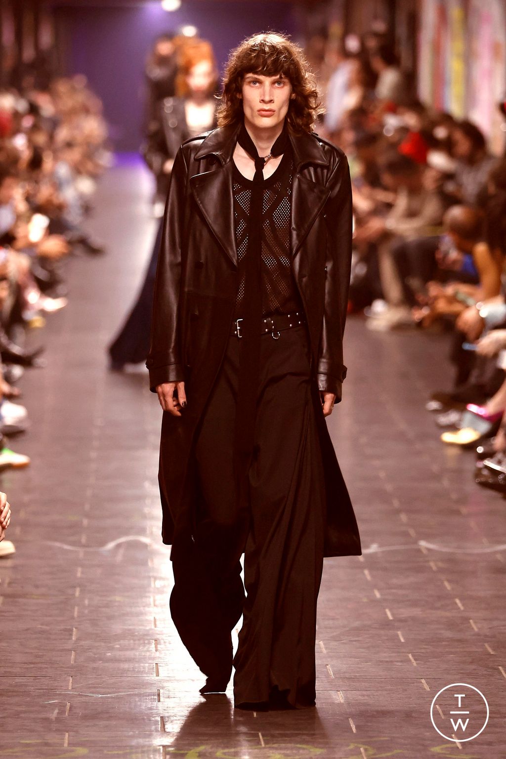 Fashion Week Milan Spring/Summer 2025 look 4 from the John Richmond collection menswear