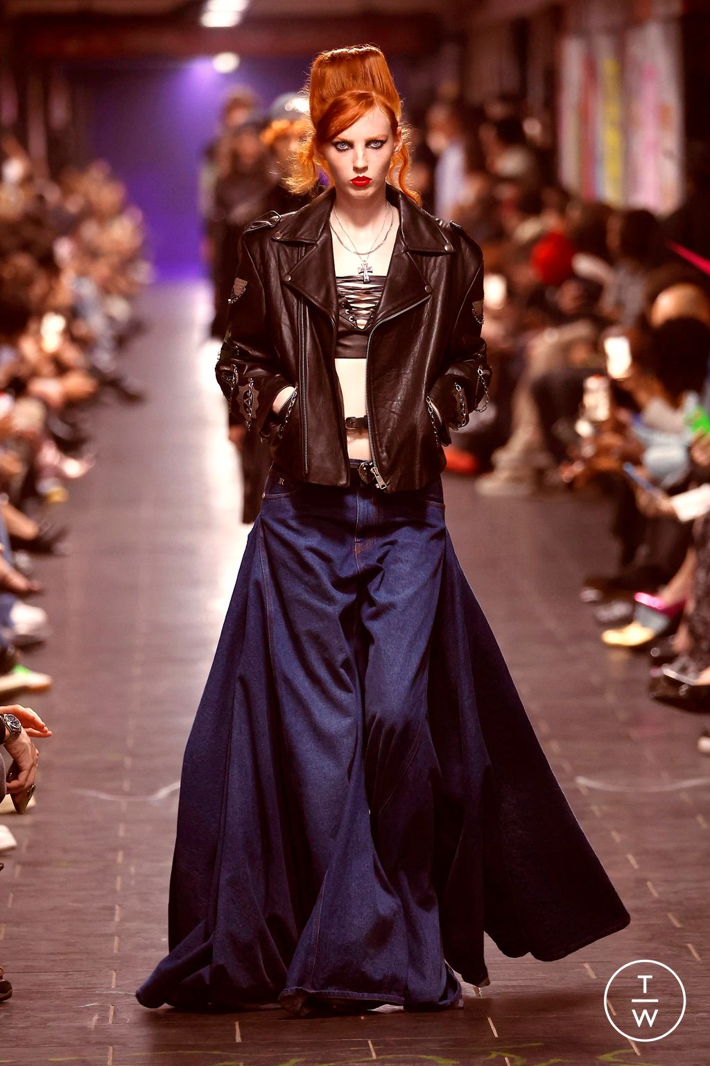 Fashion Week Milan Spring/Summer 2025 look 5 from the John Richmond collection menswear