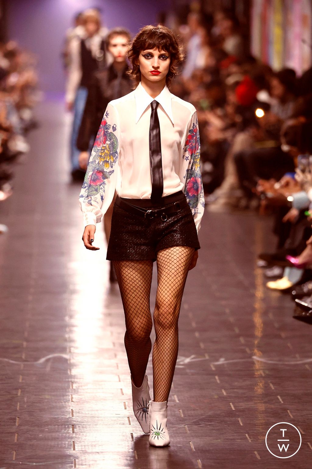 Fashion Week Milan Spring/Summer 2025 look 11 from the John Richmond collection menswear