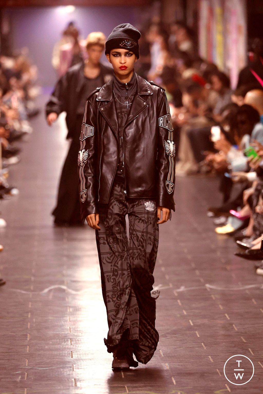 Fashion Week Milan Spring-Summer 2025 look 17 from the John Richmond collection menswear