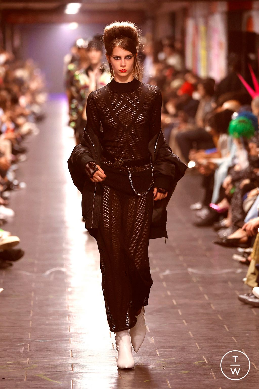Fashion Week Milan Spring/Summer 2025 look 23 from the John Richmond collection menswear