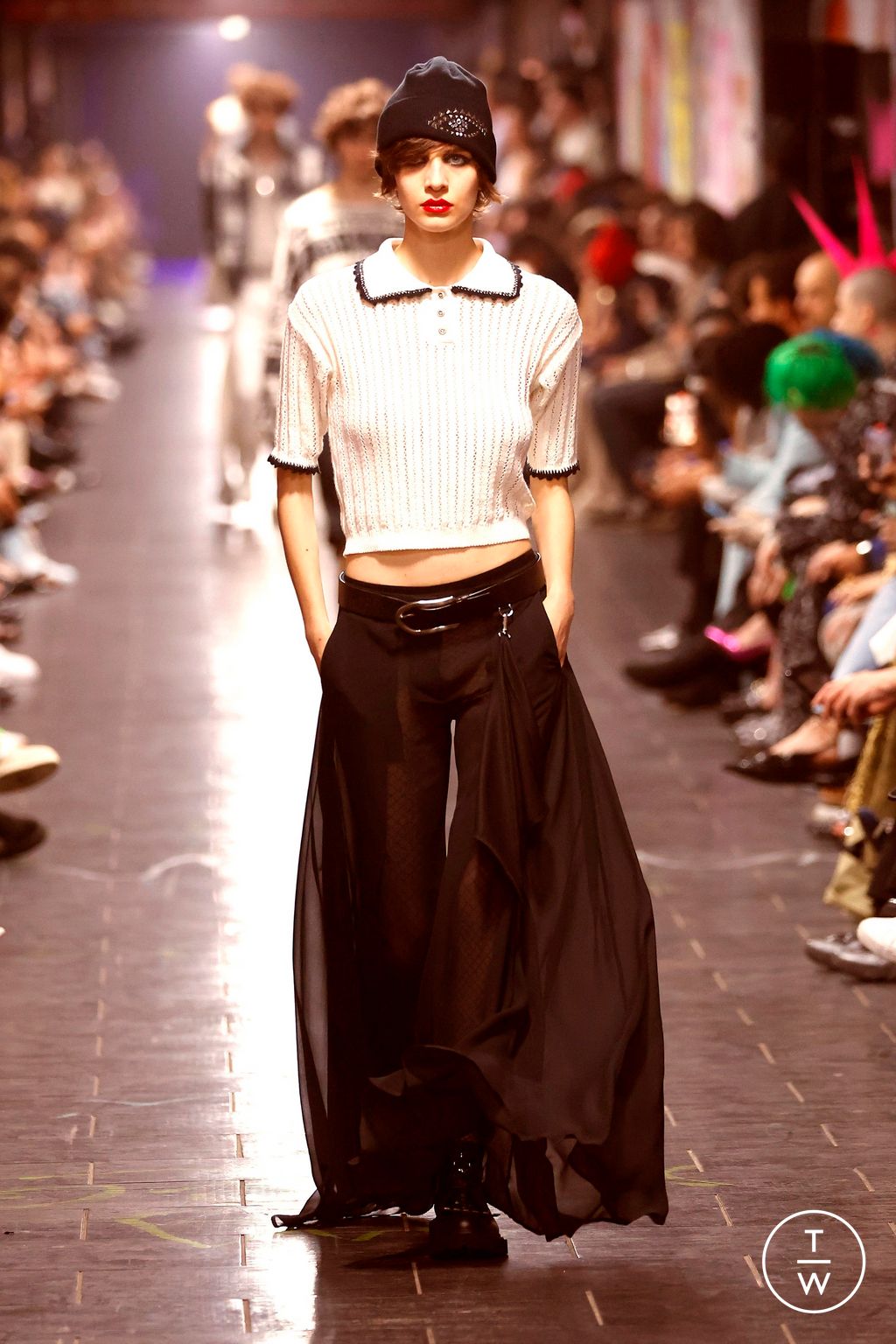 Fashion Week Milan Spring/Summer 2025 look 27 from the John Richmond collection menswear