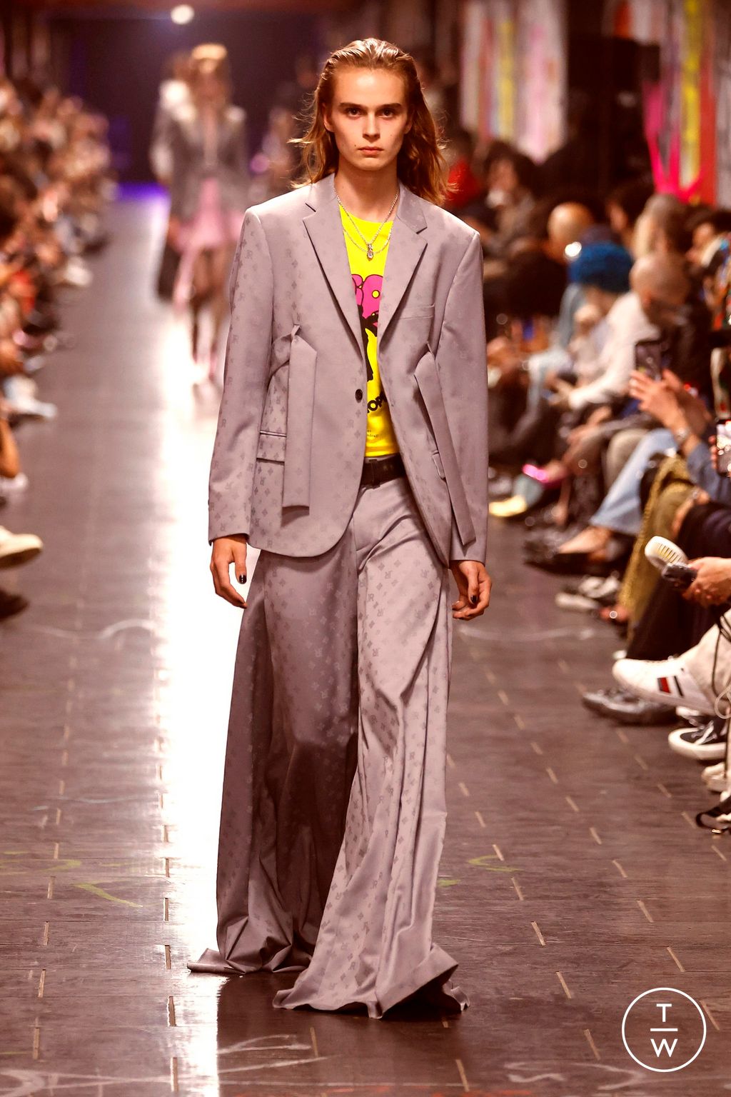Fashion Week Milan Spring/Summer 2025 look 36 from the John Richmond collection menswear