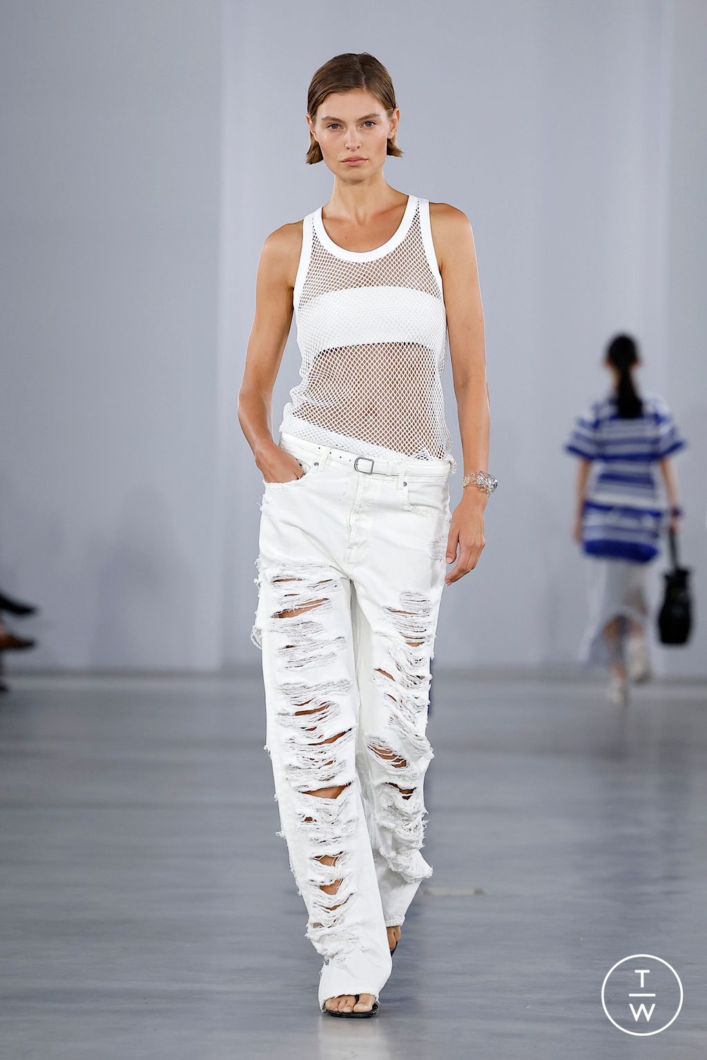 Fashion Week New York Spring/Summer 2026 look 19 from the Simkhai collection womenswear