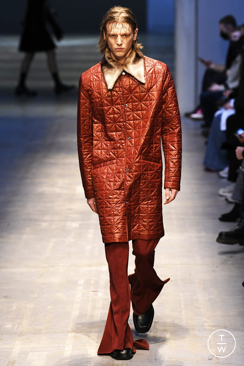 Fashion Week Milan Fall/Winter 2022 look 18 from the Jordanluca collection menswear
