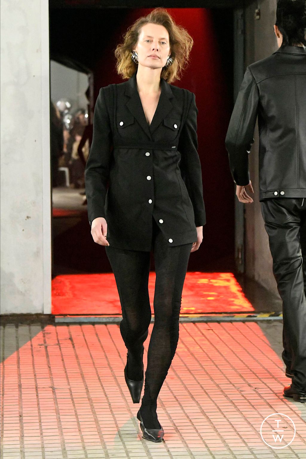 Fashion Week Milan Fall/Winter 2024 look 9 de la collection Jordanluca menswear