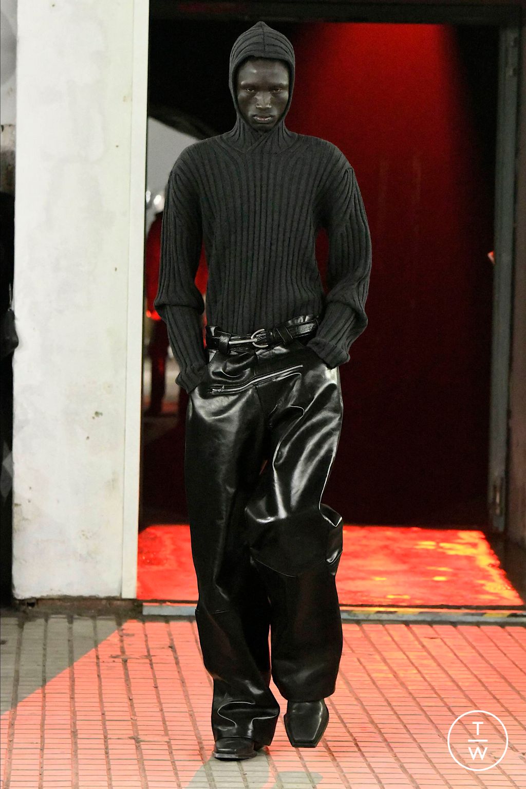 Fashion Week Milan Fall/Winter 2024 look 21 from the Jordanluca collection menswear