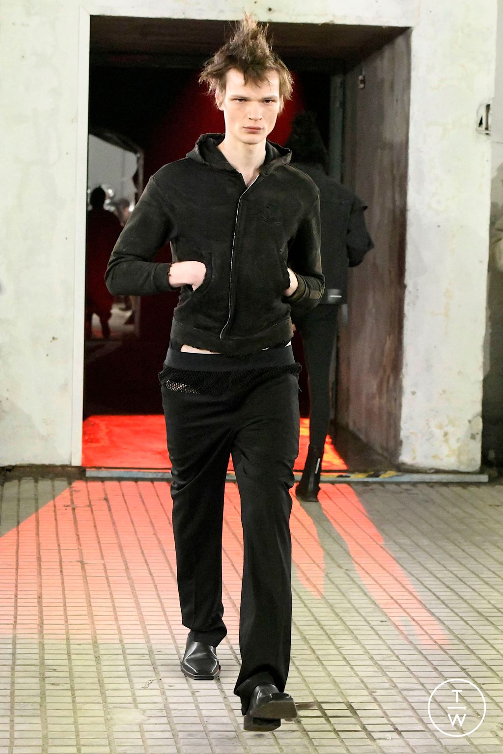Fashion Week Milan Fall/Winter 2024 look 24 from the Jordanluca collection 男装