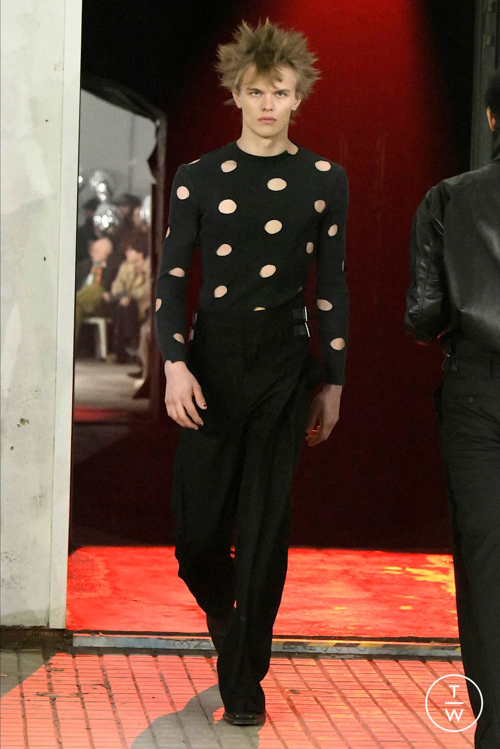 Fashion Week Milan Fall/Winter 2024 look 39 from the Jordanluca collection menswear