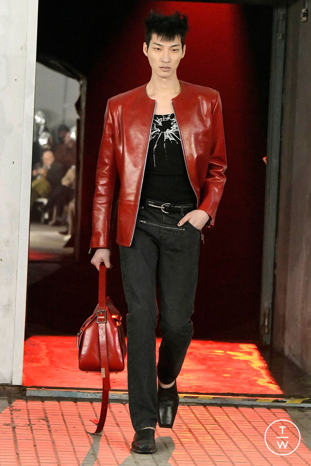 Fashion Week Milan Fall/Winter 2024 look 53 from the Jordanluca collection 男装