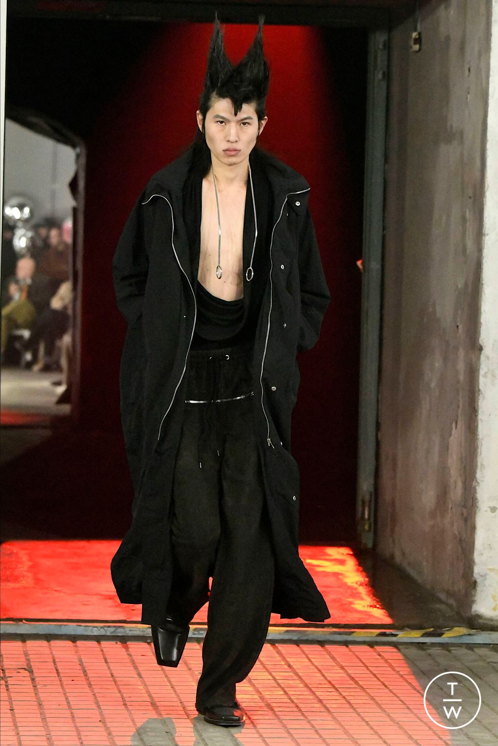 Fashion Week Milan Fall/Winter 2024 look 57 from the Jordanluca collection 男装