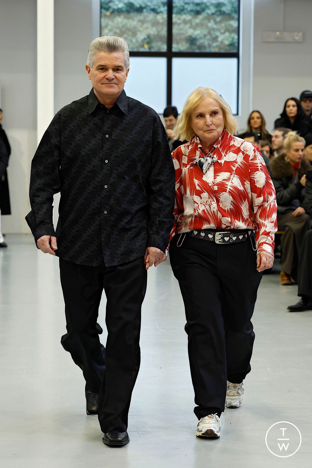 Fashion Week Milan Fall/Winter 2025 look 1 from the Jordanluca collection menswear