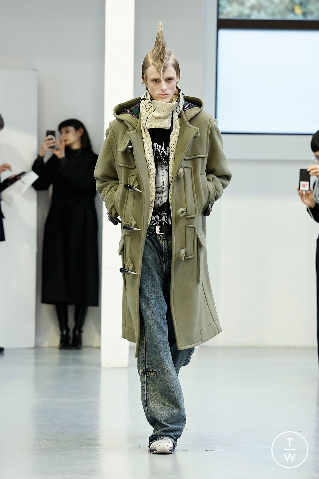 Fashion Week Milan Fall/Winter 2025 look 12 from the Jordanluca collection menswear