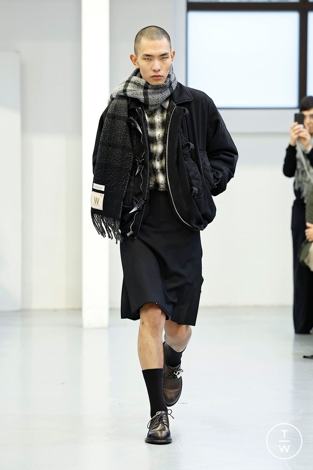 Fashion Week Milan Fall/Winter 2025 look 32 from the Jordanluca collection menswear
